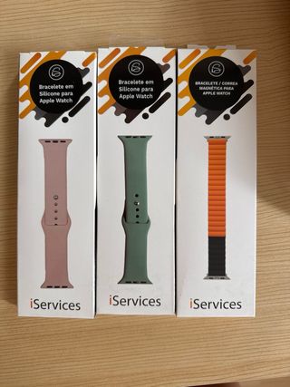 Apple Watch Series 3 blanco + Correas