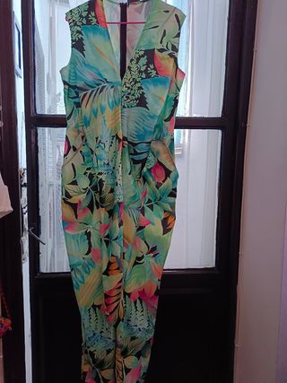 Mono estampado tropical