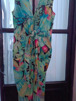 Mono estampado tropical