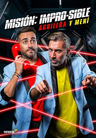 Poster Aguilera y Meni: ¡Impro - sible!