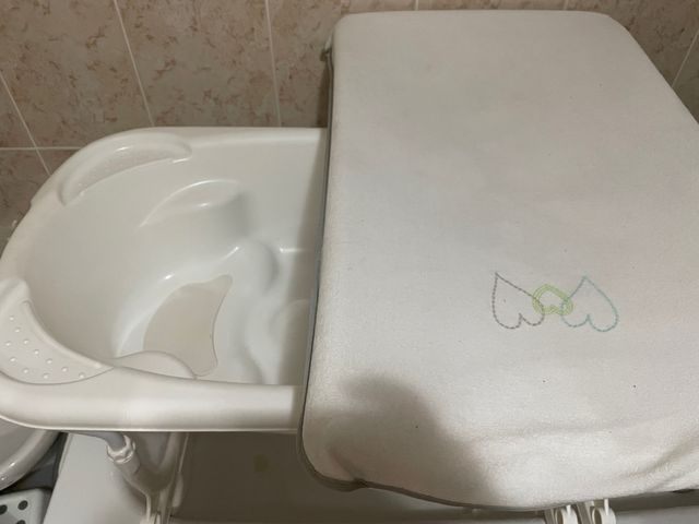 Bañera+cambiador bebé