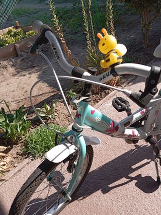 Bicicleta niña 18" usada dos veces,como nueva
