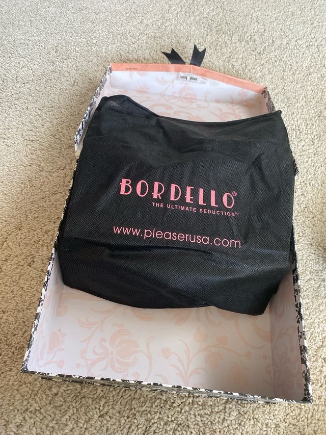 Tacones Bordello negros - NUEVOS