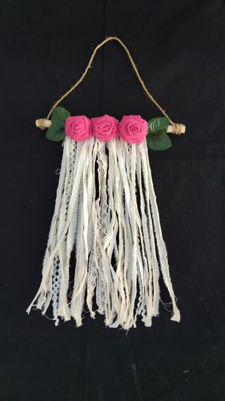 Adorno de parede estilo boho chic