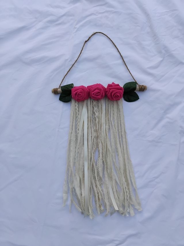 Adorno de parede estilo boho chic