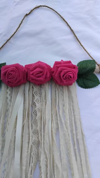 Adorno de parede estilo boho chic