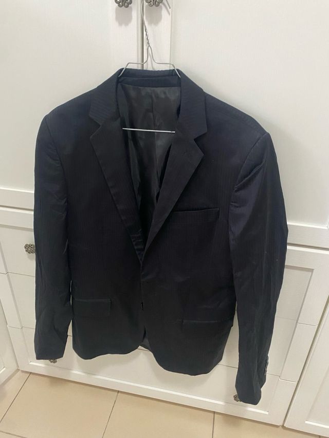 Completo giacca pant. nero