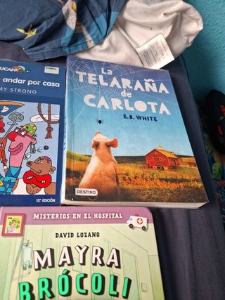 Varios libros  los 3 bui3 ,Mayra Brocoli,..