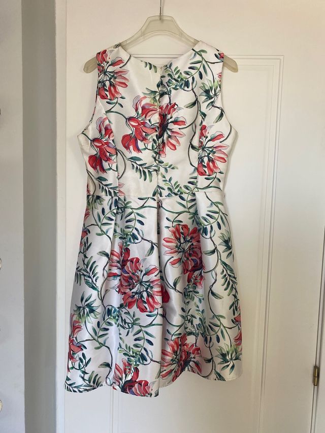 Vestido floral fiesta talla L
