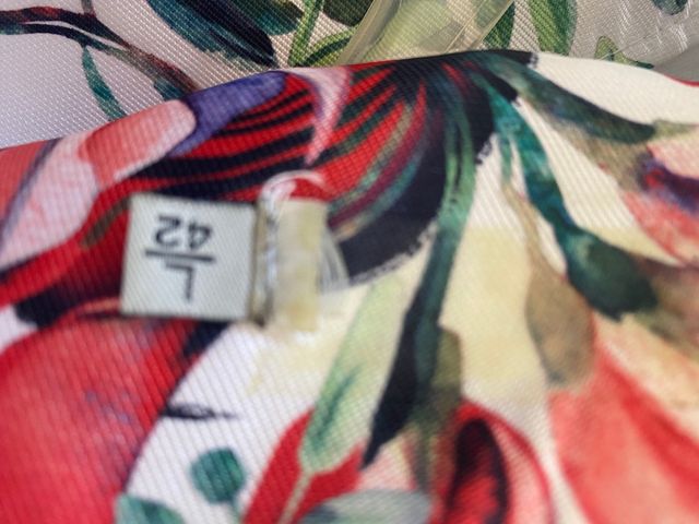 Vestido floral fiesta talla L