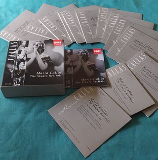 Cofre 13CD: Recitales de estudio :"María Callas"
