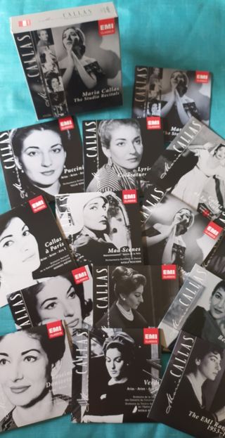 Cofre 13CD: Recitales de estudio :"María Callas"
