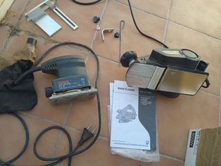 Bosch: Cepillo + Lijadora GSS 16 A