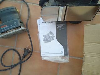 Bosch: Cepillo + Lijadora GSS 16 A