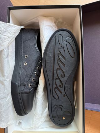 Zapatillas Gucci GG-Black 42.5