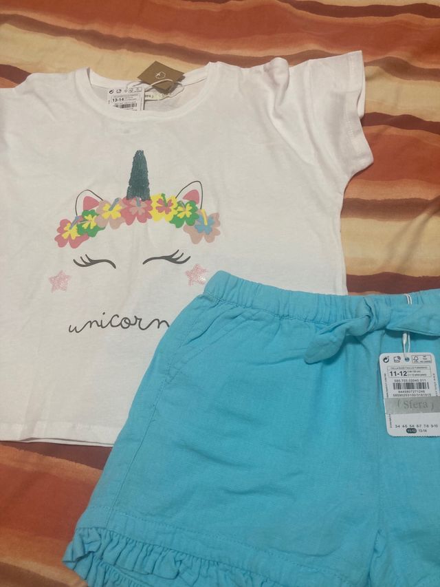 Conjunto Unicornio niña 11-12