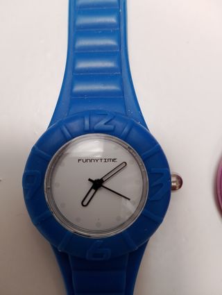 Relojes Funny Time: Azul y Rosa