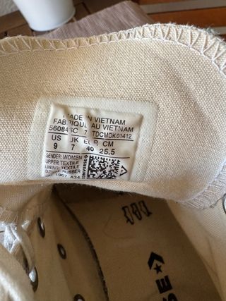 Converse plataforma blancas