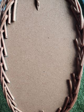 Cesto mimbre marrón 54×30×55cm