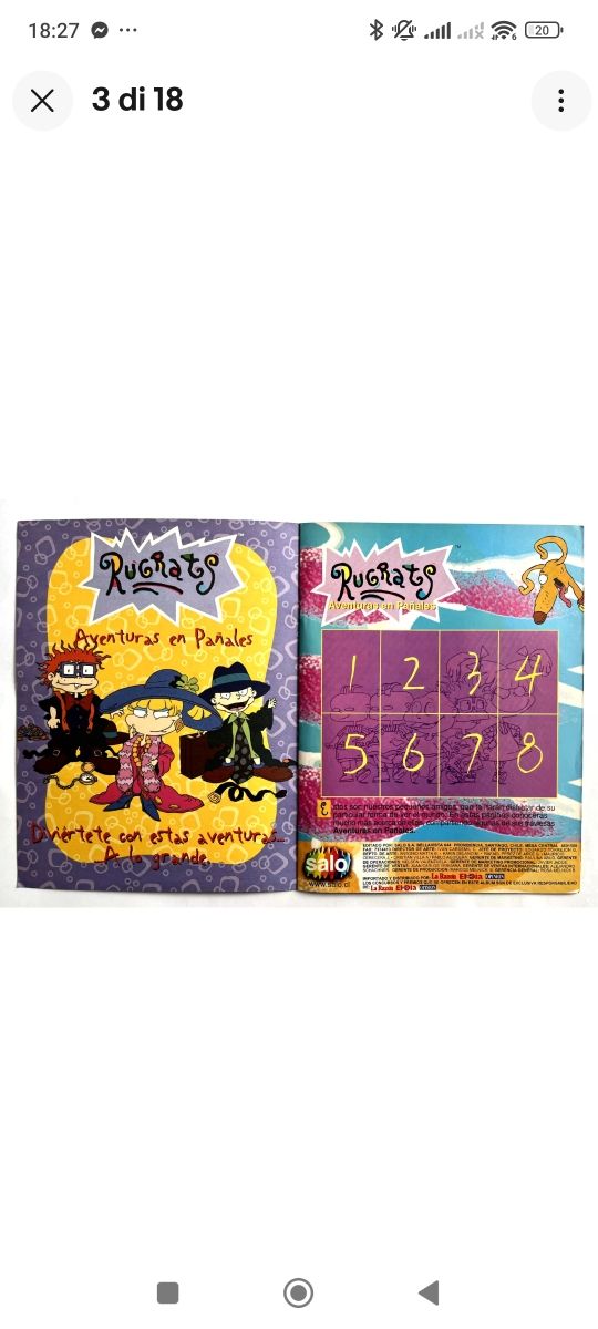 Album Rugrats Completo(español-latino)