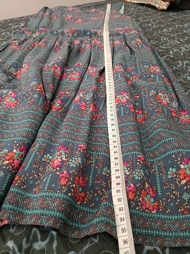 Vestido floral - multicolor