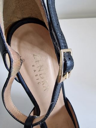 Zapatos ZENDRA negros, talla 39