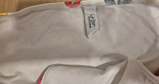 Bikini Etam floral blanco T.M