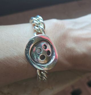 Bracciale UnoDe50 - Bottone Argento