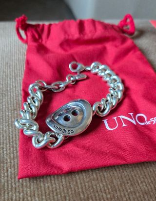 Bracciale UnoDe50 - Bottone Argento