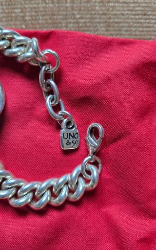 Bracciale UnoDe50 - Bottone Argento