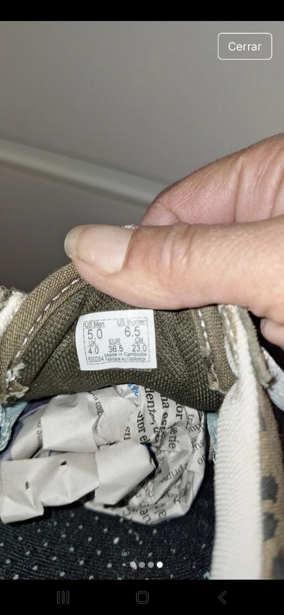 Zapatillas vans Leopardo