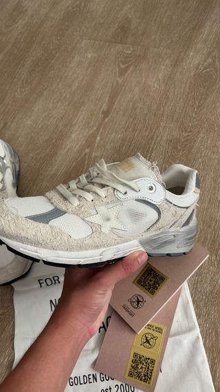 Golden Goose Dad Star - Zapatillas Beige/Blanco