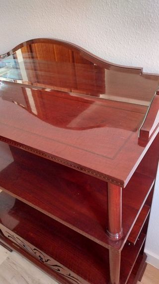 Aparador madera con espejo - Vintage