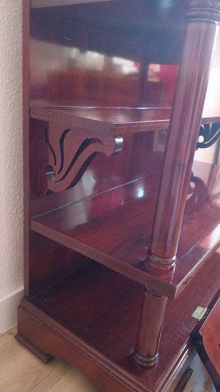 Aparador madera con espejo - Vintage