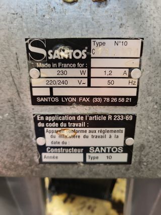Exprimidor Santos hostelería.