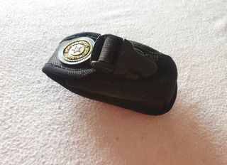 Custodia cellulare gsm vintage in cordura nera