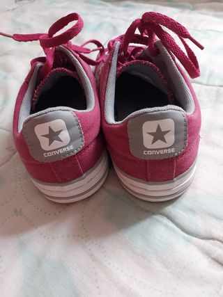 Converse All Star - Zapatillas granate y gris 41.5