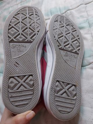 Converse All Star - Zapatillas granate y gris 41.5