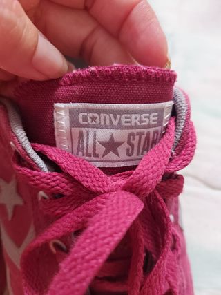 Converse All Star - Zapatillas granate y gris 41.5