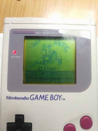 Juego Mr. Nuzt Game boy