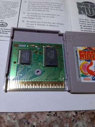 Juego Mr. Nuzt Game boy