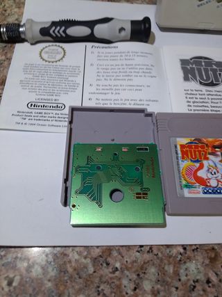 Juego Mr. Nuzt Game boy