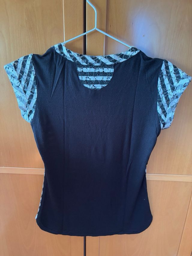 Camiseta Adolfo Domínguez XS - Blanco&Negro