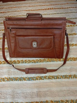 Cartera Portafolios Marrón