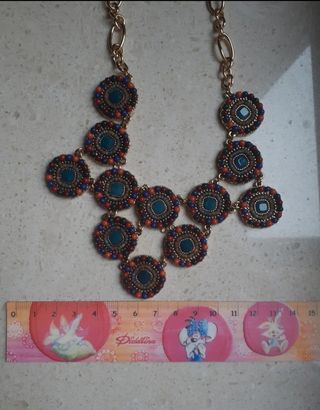 Collana acciaio multi-colore