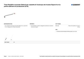 Tubo flexible Geberit 243.175.00.1