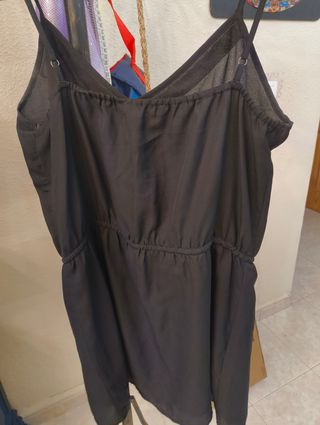 Vestido negro Mango 
