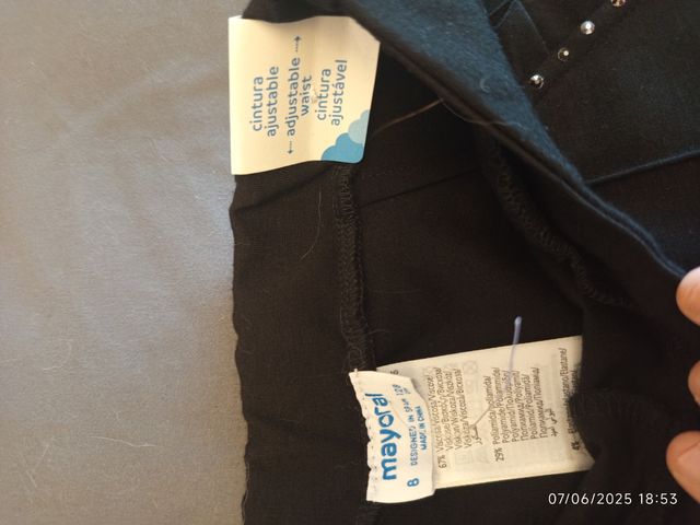 Pantalón niña Mayoral c/brillantes