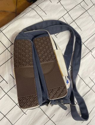 Bolso bandolera Converse azul