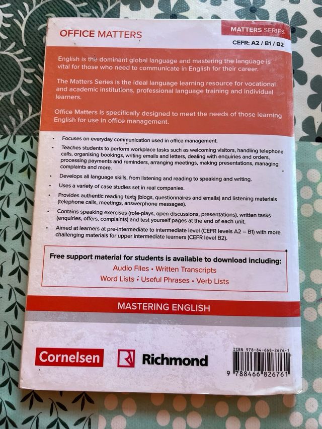 MATTERS - OFFICE B1/B2